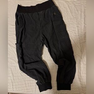 Anthropologie Maeve Black Jogger Pants